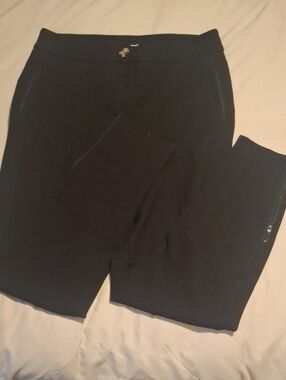 Betabrand Black Yoga Stretch Dress Pants